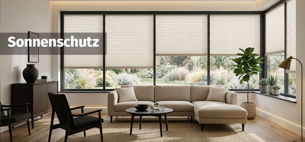 Sonnenschutz f&uuml;r Wohnungen, H&auml;user und B&uuml;ros: M&ouml;glichkeiten, Materialien, Preise und sinnvolle L&ouml;sungen im &Uuml;berblick