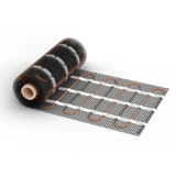 WARMON Zweiader-Heizmatte WARMON CLASSIC+, 160 W/m², ultradünn für Fliesen, heating mat, leichte Montage, Festwiderstandsheizkabel selbstklebend mit Trägergewebe, „Twin“-Technologie - 3,5 m²