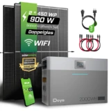 900W Balkonkraftwerk Set (900Wp) - Deye X JA Solar