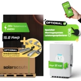 Solarscouts 15.84 kWp Komplettset Photovoltaikanlage | Bifazial & Fullblack| 12 kW Deye | Speicher Konfigurierbar