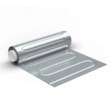 WARMON Zweiader-Heizmatte mit Aluminiumfolie AluPro-80, elektrisch, Zweiader- Heizkabel für Parkett und Laminat, 80 W/m² - 1 m²