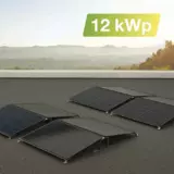 Solaranlage Flachdach 12kWp