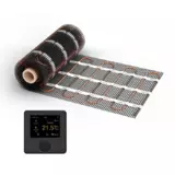 Heizmatte WARMON CLASSIC+ 160 W/m² mit Smart Thermostat R7C-716 Smart WiFi Farb-LCD schwarz - 2,5 m²