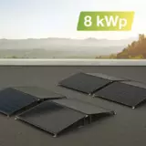 Solaranlage Flachdach 8kWp