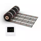 Heizmatte WARMON CLASSIC+ 160 W/m² mit Smart Thermostat R7C-716 Smart WiFi Farb-LCD weiß - 14 m²