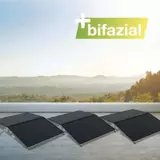 Solarkraftwerk Flachdach 2640/2250 3-phasig bifazial