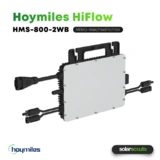 Hoymiles 800W Balkonkraftwerk Komplettset &ndash; 620Wp Sunman Flex-Module &ndash; HMS-800-2WB mit WLAN