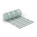 WARMON Zweiader-Heizmatte EcoPRO-160 ultradünn für Fliesen, Festwiderstandsheizkabel mit selbstklebenden Glasfasergewebe 160 W/m² - 1 m²