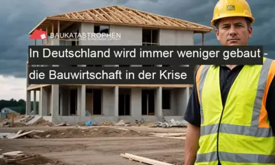 In Deutschland wird immer weniger gebaut - die Bauwirtschaft in der Krise