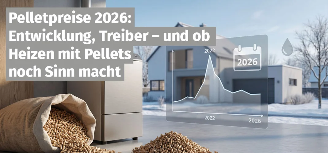 Pelletpreise 2026: Entwicklung, Treiber &ndash; und ob Heizen mit Pellets noch Sinn macht