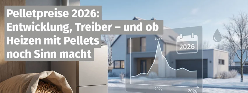 Pelletpreise 2026: Entwicklung, Treiber &ndash; und ob Heizen mit Pellets noch Sinn macht