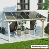 Terrassendachbausatz mit Klimaplatten