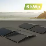Solaranlage Flachdach 6kWp